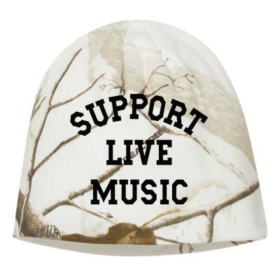 Support Live Music Local Bands Local Music Concert Kati - Camo Knit Beanie