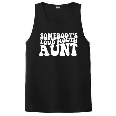 Somebody's Loud Mouth Aunt PosiCharge Competitor Tank