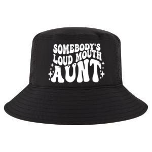 Somebody’s Loud Mouth Aunt Retro Wavy Groovy Cool Comfort Performance Bucket Hat