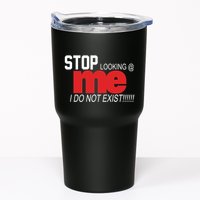 Stop Looking Me I Do Not Exist Funny Saying Tumbler