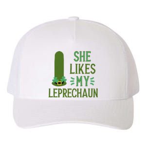 She Likes My Leprechaun Funny Saint PatrickS Day Couple Sex Joke Funny Yupoong Adult 5-Panel Trucker Hat