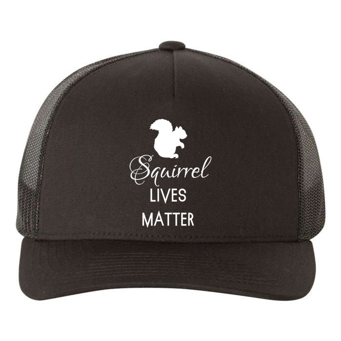 Squirrel Lives Matter Animal Lover Squirrel TShirt Yupoong Adult 5-Panel Trucker Hat