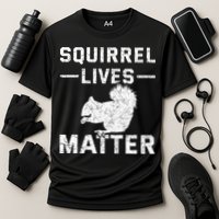 Squirrel Lives Matter Squirrel Cooling Performance Crew T-Shirt