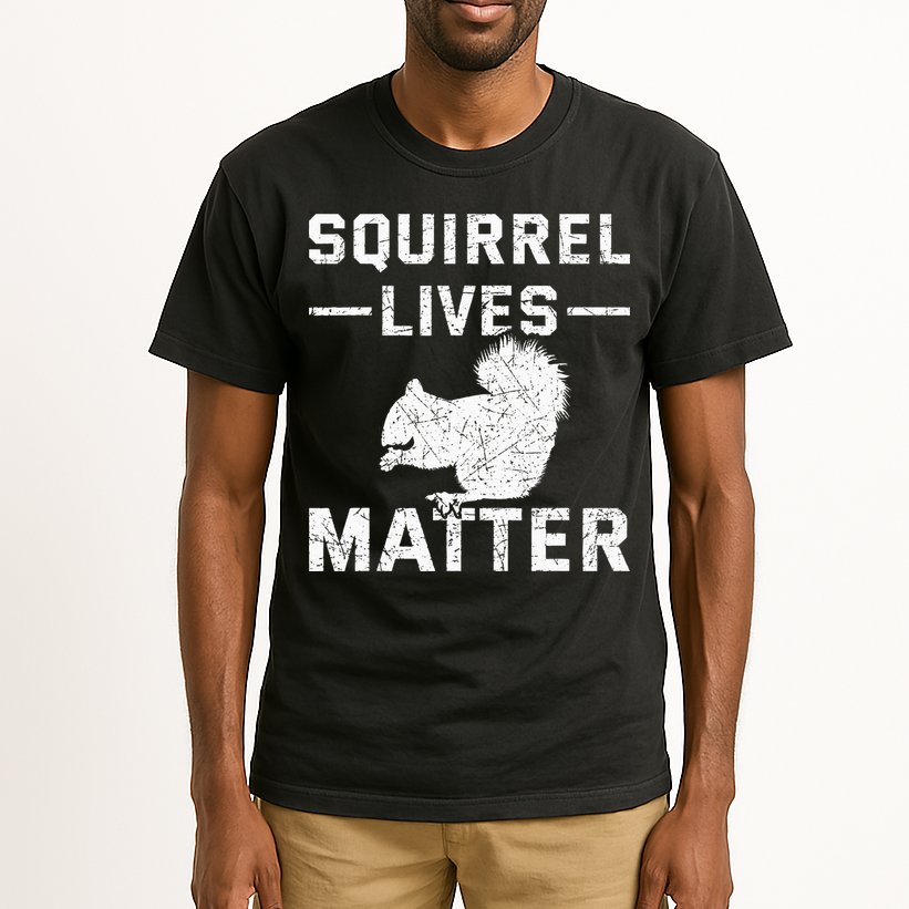 Squirrel Lives Matter Squirrel Tall T-Shirt