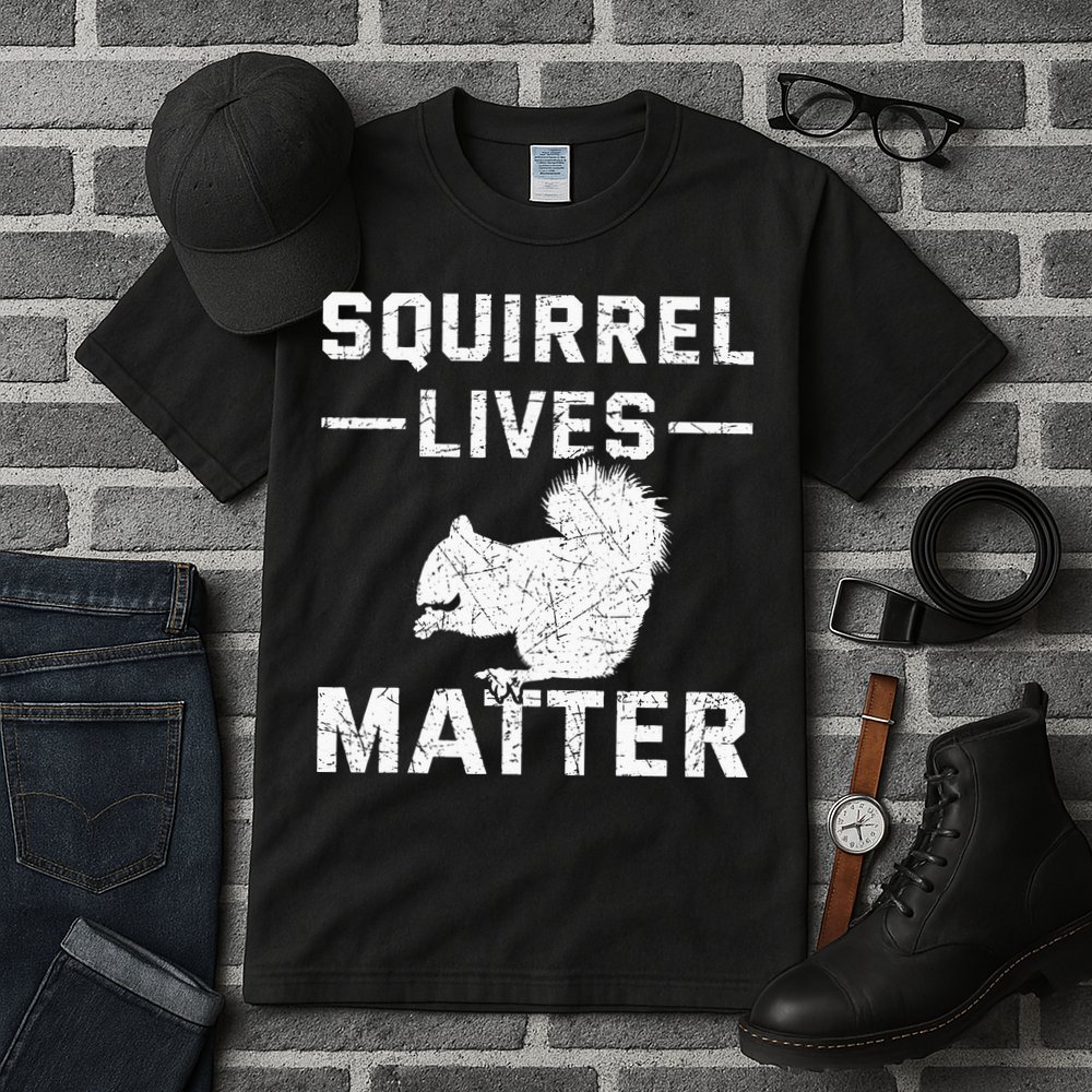 Squirrel Lives Matter Squirrel Tall T-Shirt