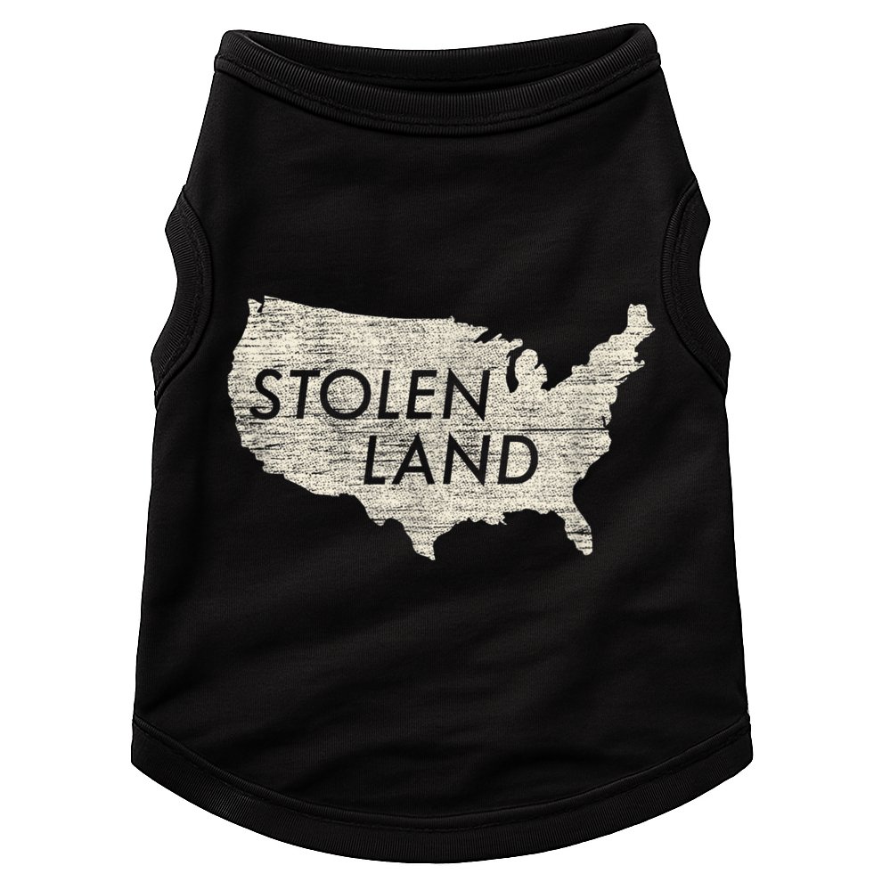 Stolen Land Native American Indigenous Doggie Tank