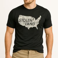 Stolen Land Native American Indigenous Cooling Performance Crew T-Shirt