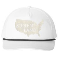 Stolen Land Native American Indigenous Snapback Five-Panel Rope Hat