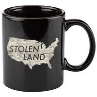 Stolen Land Native American Indigenous 11oz C Handle Ceramic Mug