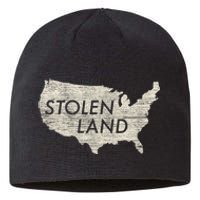 Stolen Land Native American Indigenous Sustainable Beanie