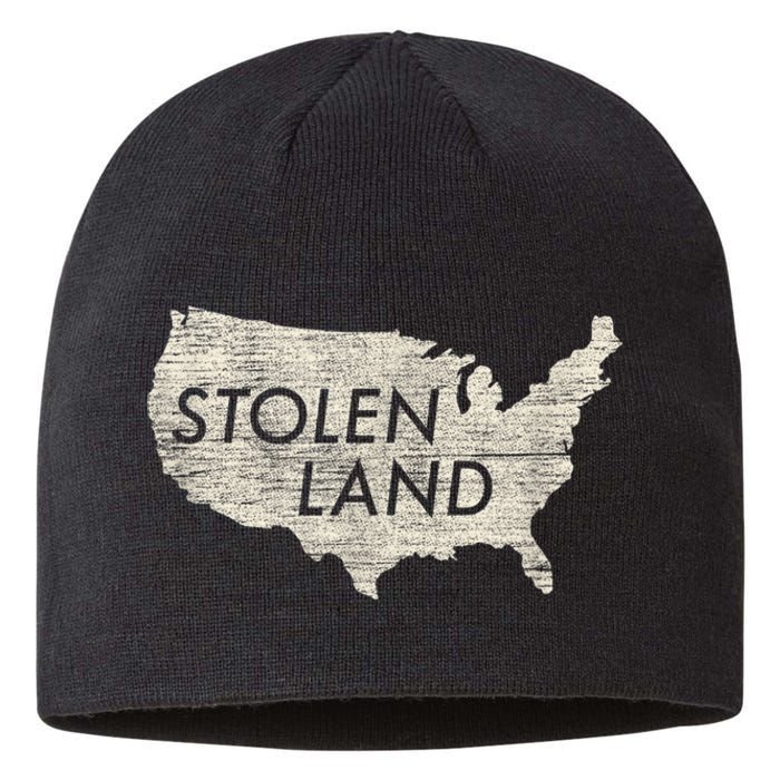 Stolen Land Native American Indigenous Sustainable Beanie