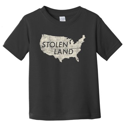 Stolen Land Native American Indigenous Toddler T-Shirt