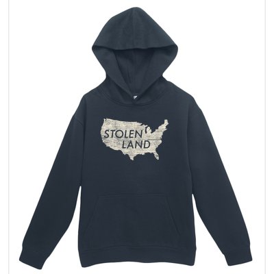 Stolen Land Native American Indigenous Urban Pullover Hoodie