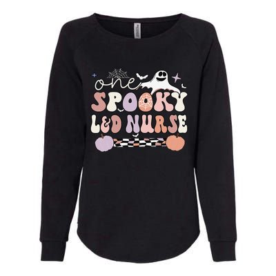 Spooky L&D Nurse Halloween Labor And Delivery Nurse Womens California Wash Sweatshirt