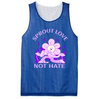 Sprout Love Not Hate Eracing Hate And Racism Together Gift Mesh Reversible Basketball Jersey Tank