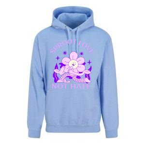 Sprout Love Not Hate Eracing Hate And Racism Together Gift Unisex Surf Hoodie