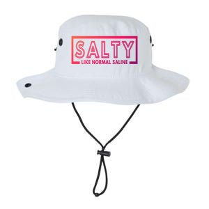 Salty Like Normal Saline Nurse Medical Funny Nurse Funny Gift Legacy Cool Fit Booney Bucket Hat