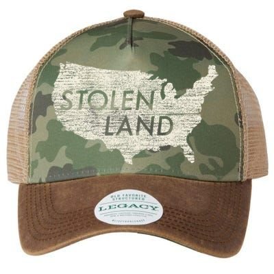 Stolen Land Native American Indigenous Legacy Tie Dye Trucker Hat