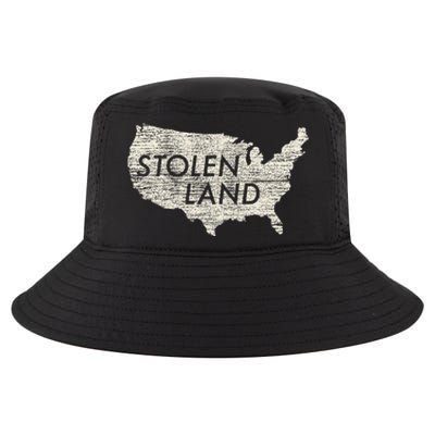 Stolen Land Native American Indigenous Cool Comfort Performance Bucket Hat