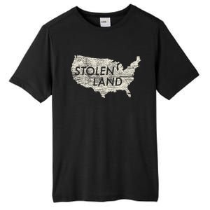 Stolen Land Native American Indigenous Tall Fusion ChromaSoft Performance T-Shirt