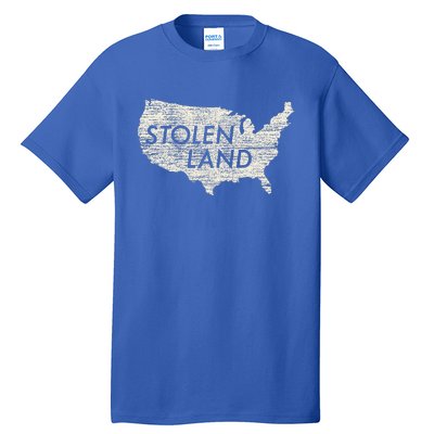 Stolen Land Native American Indigenous Tall T-Shirt