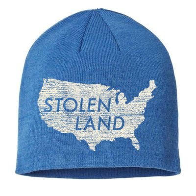 Stolen Land Native American Indigenous Sustainable Beanie