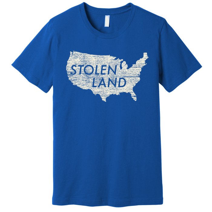 Stolen Land Native American Indigenous Premium T-Shirt