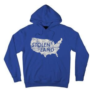 Stolen Land Native American Indigenous Tall Hoodie