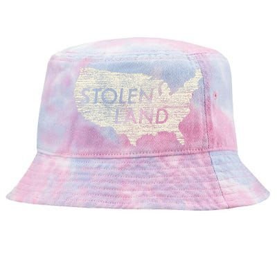 Stolen Land Native American Indigenous Tie-Dyed Bucket Hat