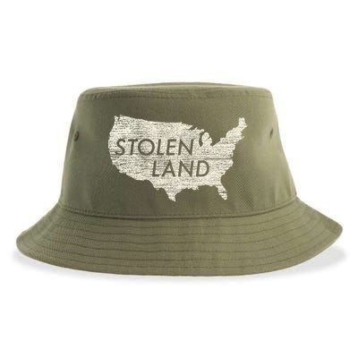 Stolen Land Native American Indigenous Sustainable Bucket Hat