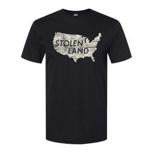 Stolen Land Native American Indigenous Softstyle CVC T-Shirt