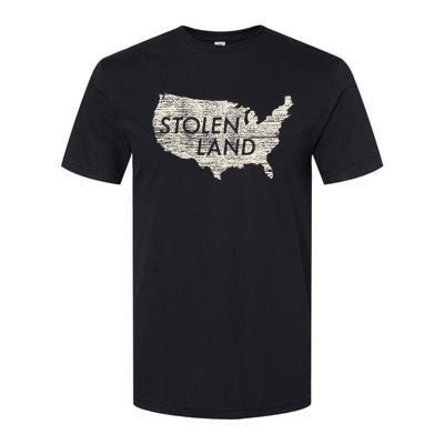 Stolen Land Native American Indigenous Softstyle CVC T-Shirt