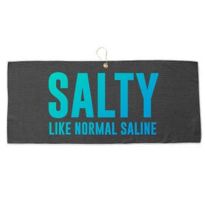 Salty Like Normal Saline Nurse Gift Nursing Gift Nurses Gift Large Microfiber Waffle Golf Towel