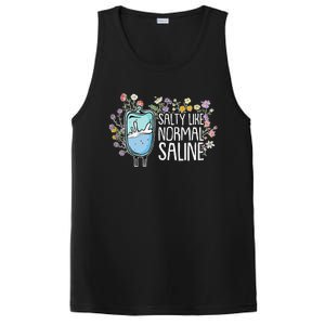 Salty Like Normal Saline Nurse PosiCharge Competitor Tank