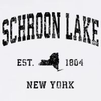 Schroon Lake New York Ny Athletic Black Sports Premium T-Shirt