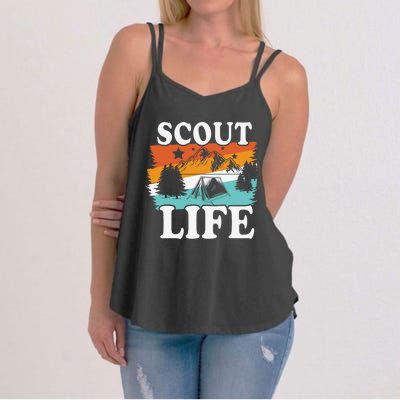 Scout Life Outdoor Adventure Gift Scouts Gift Women's Strappy Tank