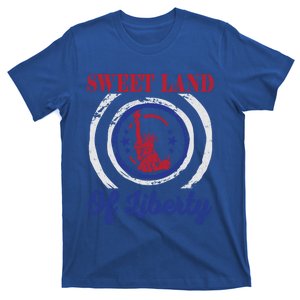 Sweet Land Of Liberty Usa America American Patriotic Patriot Gift T-Shirt