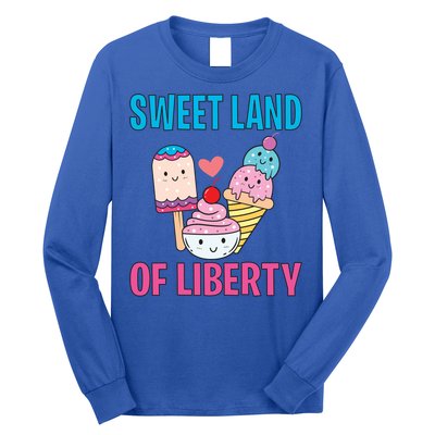 Sweet Land Of Liberty Meaningful Gift Long Sleeve Shirt