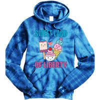 Sweet Land Of Liberty Meaningful Gift Tie Dye Hoodie