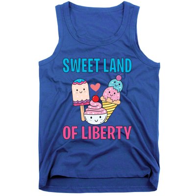 Sweet Land Of Liberty Meaningful Gift Tank Top