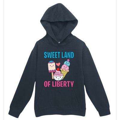 Sweet Land Of Liberty Meaningful Gift Urban Pullover Hoodie