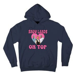 Snow Lands On Top Of Me Tall Hoodie