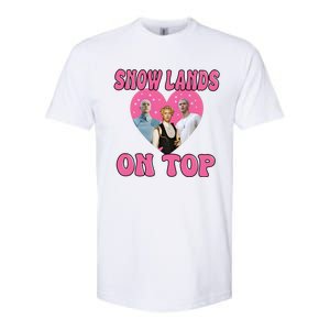 Snow Lands On Top Of Me Softstyle CVC T-Shirt