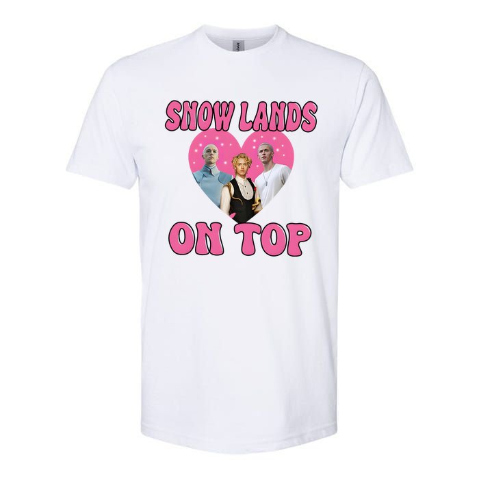 Snow Lands On Top Of Me Softstyle CVC T-Shirt