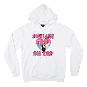 Snow Lands On Top Of Me Hoodie