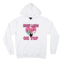 Snow Lands On Top Of Me Hoodie