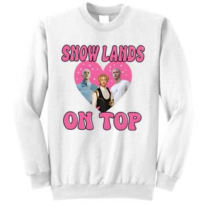 Snow Lands On Top Of Me Sweatshirt