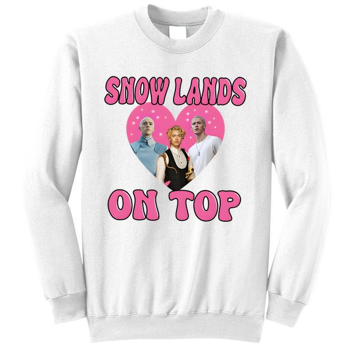 Snow Lands On Top Of Me Sweatshirt