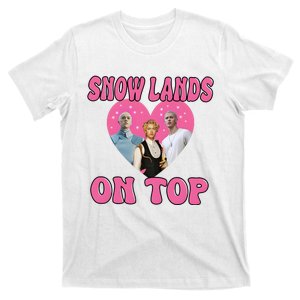 Snow Lands On Top Of Me T-Shirt