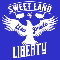 Sweet Land Of Liberty Usa Pride Gift Tank Top